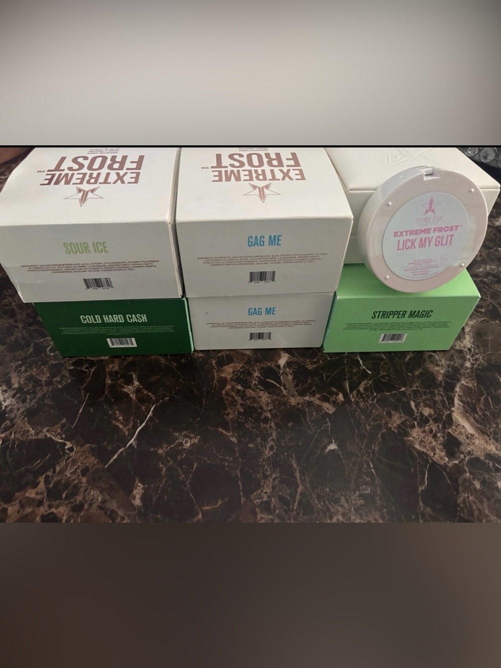 Jeffree Star Extreme Frost Bundle  READ DESCRIPTION